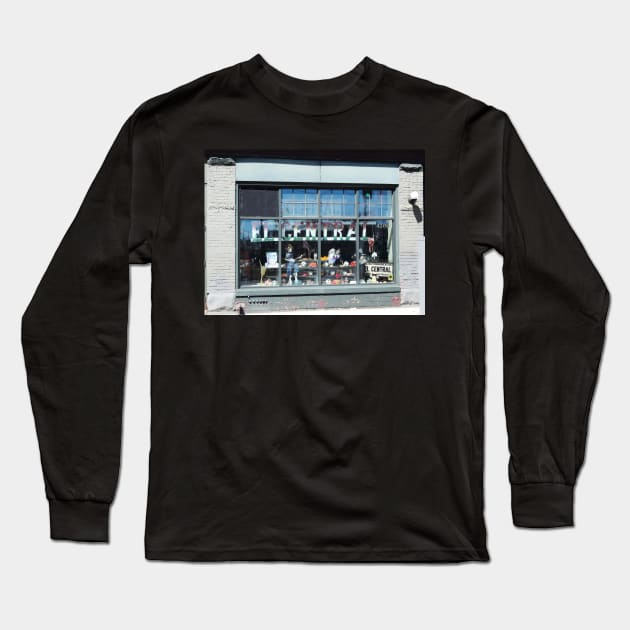 Window Long Sleeve T-Shirt by ThomasGallant